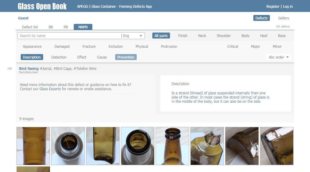 Glass Container - Forming Defects App - APEGG - Glass Experts - 41